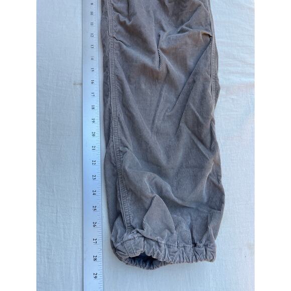 Hollister Mens Size Medium Parachute Baggy Corduroy Pants‎ Elastice Waist - Picture 5 of 7